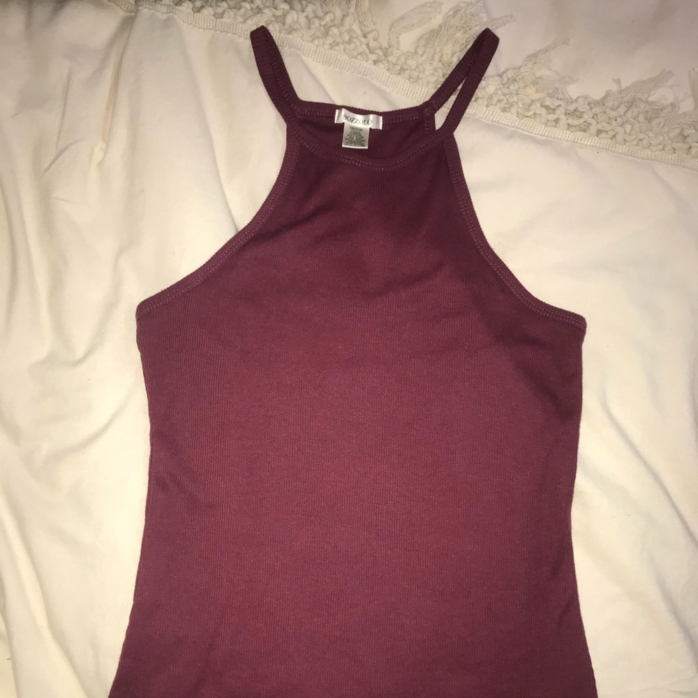 Maroon/Red/Wine Tank